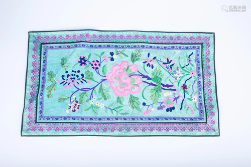 LATE QING DYNASTY EMBROIDERY