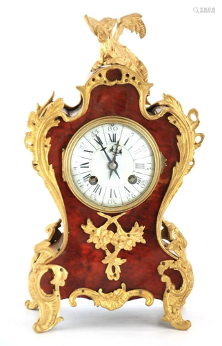 LATE 19TH CENTURY FRENCH TORTOISESHELL AND ORMOLU