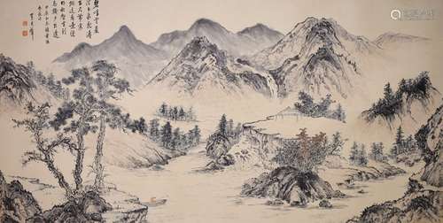 黄君璧 山水