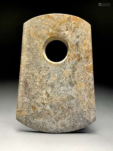 Liangzhu culture jade axe