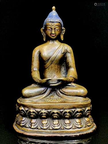 Bronze Statue of Amitaru Buddha