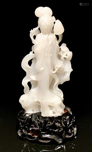 White Jade Lady's Ornaments