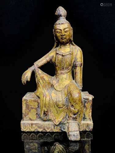 Gilt bronze statue of Avalokitesvara Freedom