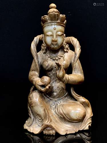 Portrait of the Bodhisattva with Jade Crown