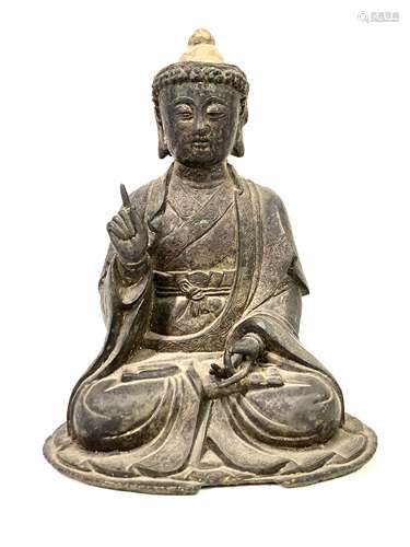 Bronze Buddha statue