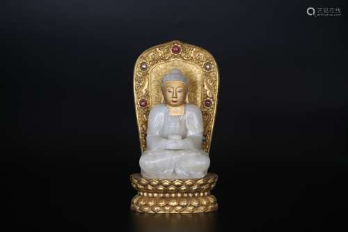 17th,Hetian Jade Sakyamuni