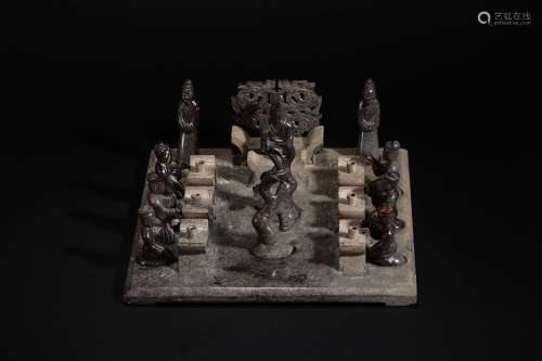 Hetian Jade Banquet Components in Han Dynasty