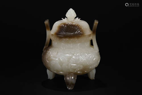 Hetian Jade Flower Aromatherapy in Han Dynasty