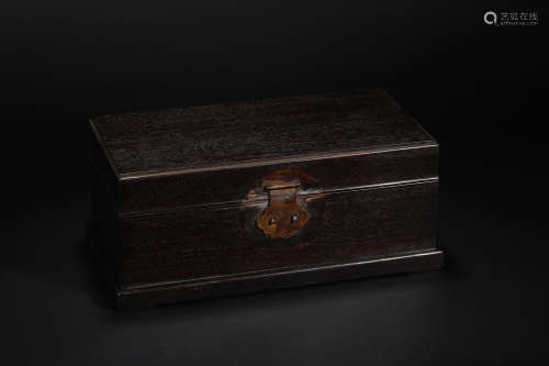 Wooden Jewelry Box in Qing Dynasty
