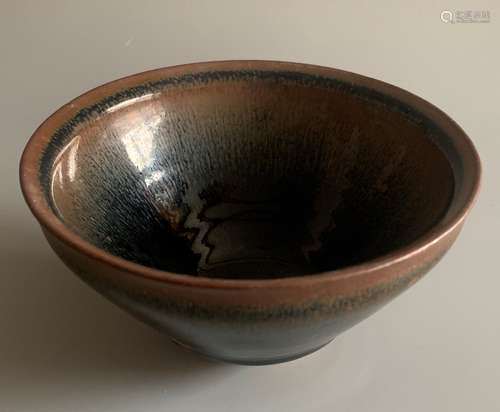 CHINESE HAIR FUR BOWL ,D12.5CM H 6.8CM