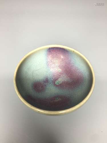 CHINESE JUN BOWL ,D 10CM , H 4.5CM