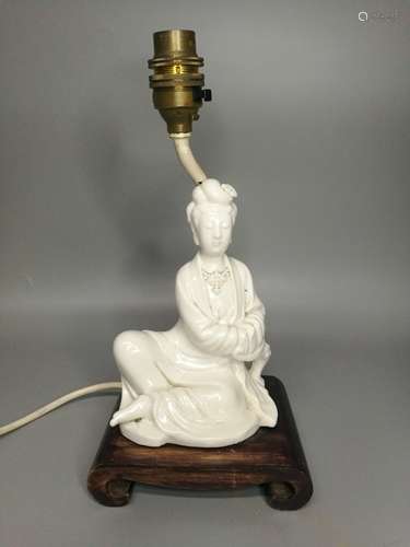 CHINESE PORCELAIN GUAN YIN FIGURES ,H28CM