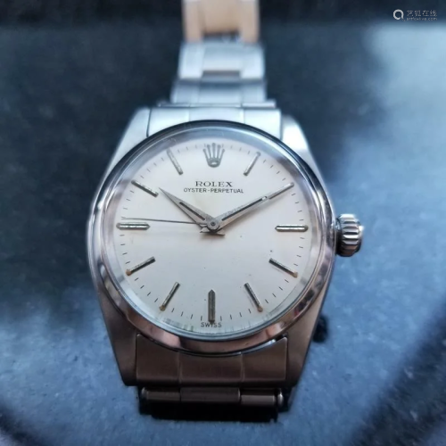 ROLEX Oyster Perpetual 6548 Stainless steel automatic