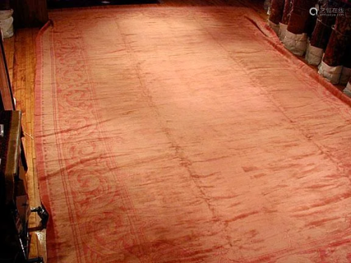 Antique Savonnerie Carpet 15'0'' X 22'0''