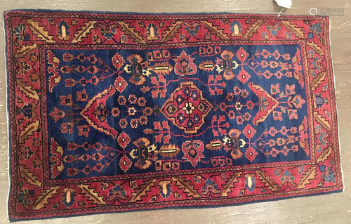 Antique Sarouk Rug 1'11'' X 3'2''