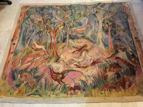 Antique Tapestry 5'2'' X 6'1''