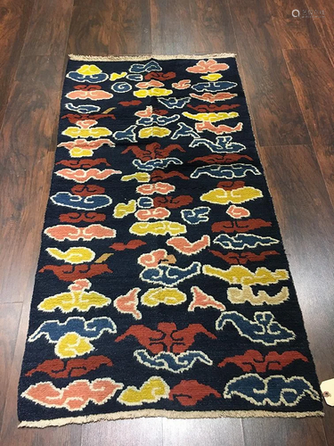 Vintage Tibetan Rug 2'3'' X 4'8''