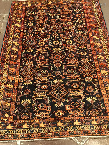 Antique Malayer Rug 4'8'' X 6'9''