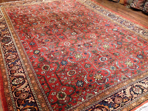 Antique Mahal Carpet 9'11'' X 13'5''