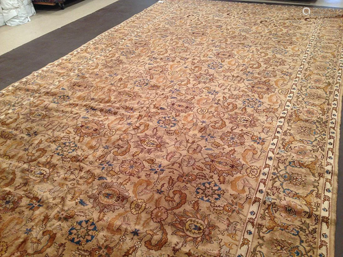 Antique Indian Carpet 9'9'' X 17'10''