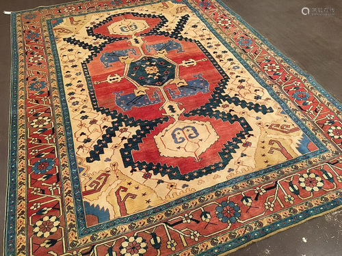 Modern Bakshaish Rug 6'11'' X 9'3''