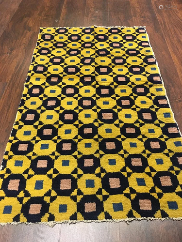 Vintage Tibetan Rug 2'6'' X 4'8''