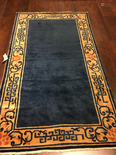 Vintage Chinese Rug 3'11'' X 6'4''