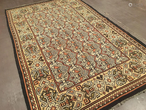 Antique Bessarabian Rug 6'1'' X 9'6''