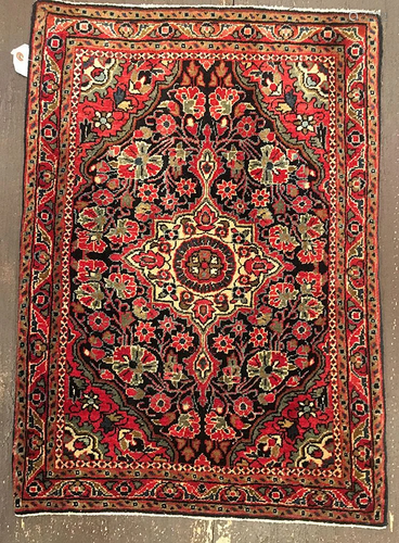 Vintage Sarouk Rug 2'0'' X 2'10''