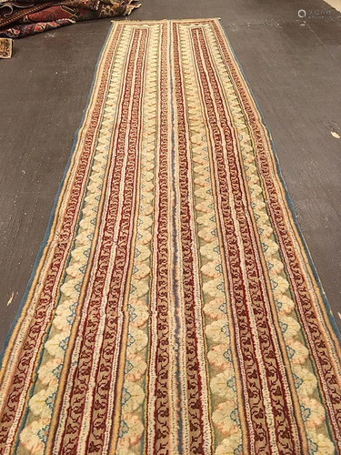 Antique Agra Runner 2'1'' X 12'9''