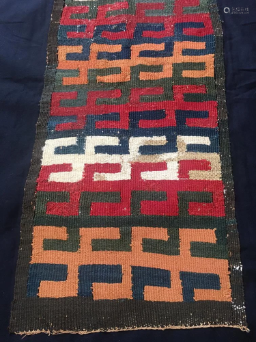 Antique Nazca Textile 0'11'' X 5'9''