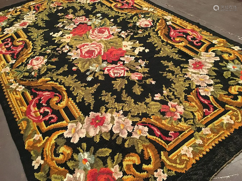 Antique Bessarabian Carpet 7'7'' X 12'3''