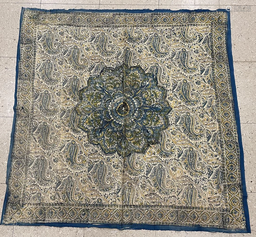 Vintage Galamkari Rug 3'6'' X 3'6''