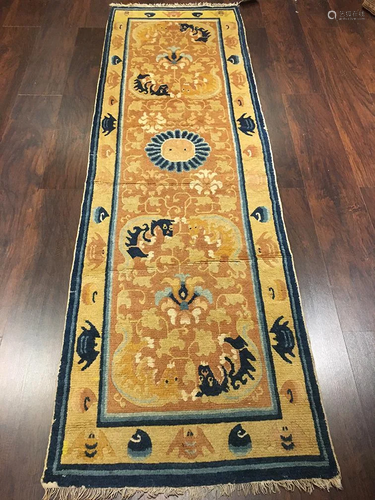 Antique Ninghsia Runner 2'6'' X 8'1''