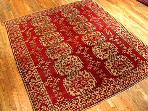 Antique Agra Rug 6'9'' X 7'9''