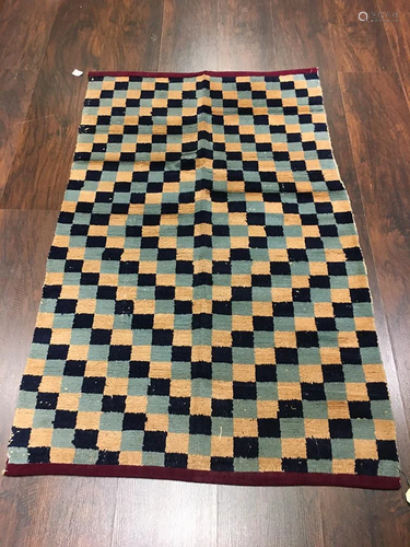 Vintage Tibetan Rug 2'7'' X 4'3''