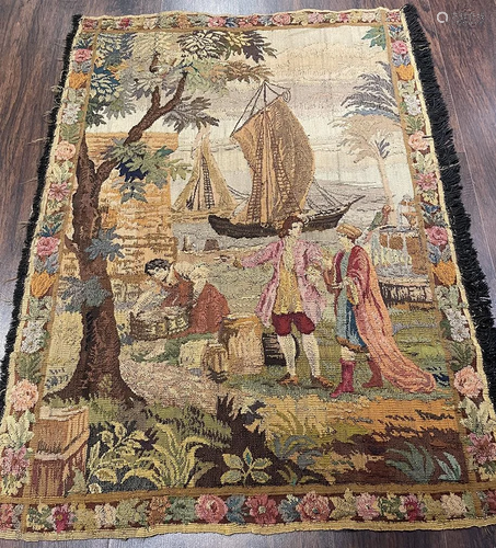 Antique Tapestry 3'5'' X 4'6''