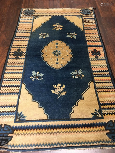 Antique Chinese Rug 3'10'' X 6'6''