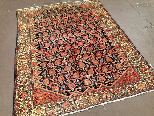 Antique Malayer Rug 5'3'' X 6'10''