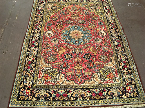 Vintage Kum Rug 4'8'' X 6'7''