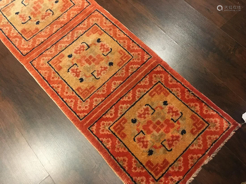 Vintage Ninghsia Runner 2'8'' X 9'0''