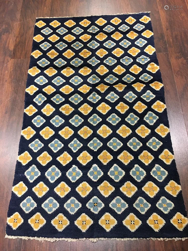 Vintage Tibetan Rug 2'6'' X 5'0''