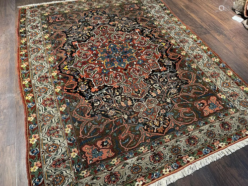 Vintage Baktiari Rug 5'5'' X 7'0'', Item # 56037