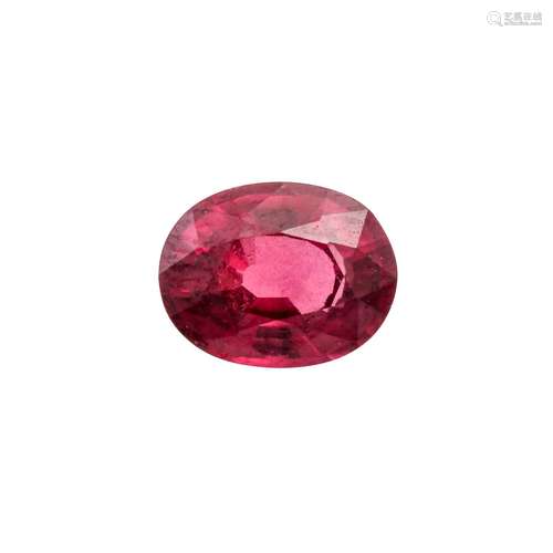 1 loser Rhodolit von 2,39 ct