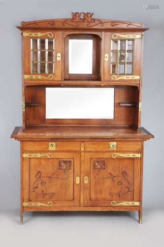 Jugendstil Aufsatz-Buffet