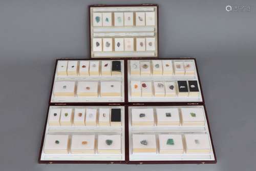 Umfangreiche Mineralogische-Gemmologische Lehrsammlung