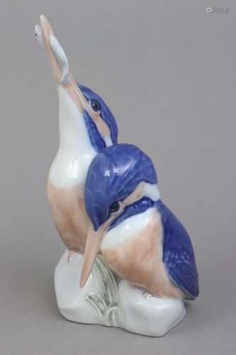 ROYAL COPENHAGEN Porzellanfigur ¨Eisvögel¨