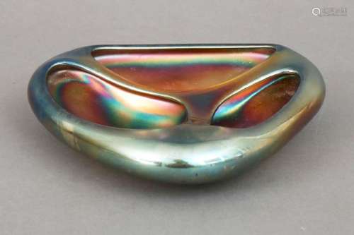 Wohl Böhmische Jugendstil Glasschale/Ascher