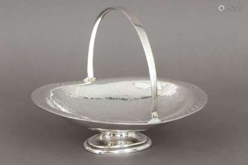 Silber Henkelkorb des 19. Jahrhunderts