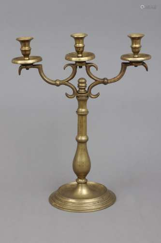 Barocker Bronze-Leuchter